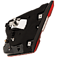 Driver Side, Inner Halogen Tail Light, With bulb(s), OE Replacement