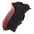 Driver Side, Outer Tail Light, with Bulb, LED, Red Lens