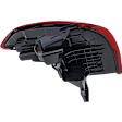 Passenger Side Tail Light, With bulb(s), LED