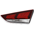 Passenger Side, Inner LED Tail Light, With bulb(s), OE Replacement