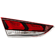 Driver Side, Inner LED Tail Light, With bulb(s), OE Replacement