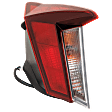 Passenger Side, Outer Halogen Tail Light, With bulb(s), OE Replacement, Sedan