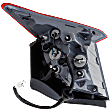 Driver Side, Outer Halogen Tail Light, With bulb(s), OE Replacement, Sedan