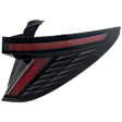 Passenger Side Tail Light, with Bulb, LED, 4 Cyl., 2.5L Engine, USA Built Vehicle, CAPA CERTIFIED