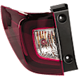 2022 Honda Passport - Driver Side, Outer Halogen/LED Tail Light, With bulb(s), Mounts on Body, OE Replacement, CAPA Certified