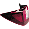 2022 Honda Passport - Driver Side, Outer Halogen/LED Tail Light, With bulb(s), Mounts on Body, OE Replacement, CAPA Certified