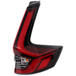 Passenger Side, Outer LED Tail Light, with Bulb, Mounts on Body