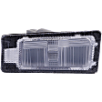 Driver Side License Plate Light