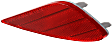 Rear, Passenger Side Bumper Reflector, CAPA Certified