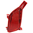 Rear, Passenger Side Bumper Reflector