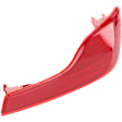 Rear, Driver Side Bumper Reflector