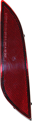 Rear, Passenger Side Bumper Reflector, CAPA Certified