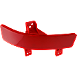 Rear, Driver Side Bumper Reflector