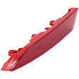 Rear, Passenger Side Bumper Reflector, CAPA Certified