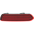 Rear, Driver Side Bumper Reflector