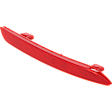 Rear, Passenger Side Bumper Reflector