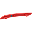 Rear, Passenger Side Bumper Reflector