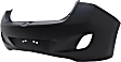 Rear Primed Bumper Cover CAPA Certified