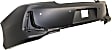 Rear Primed Bumper Cover, Coupe, With Parking Aid Sensor Holes, CAPA Certified
