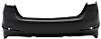 Rear Primed Bumper Cover CAPA Certified