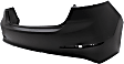 Rear Primed Bumper Cover CAPA Certified