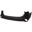 Rear, Upper Primed Bumper Cover, CAPA Certified