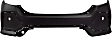 Rear Primed Bumper Cover, Except Type R Model, Hatchback, CAPA Certified