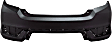Rear Primed Bumper Cover, Si Model, Coupe