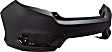 Rear Primed Bumper Cover, Si Model, Coupe