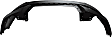 Rear Primed Bumper Cover, Si Model, Coupe