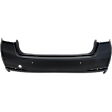 Rear Primed Bumper Cover CAPA Certified