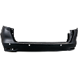 Rear Primed Bumper Cover