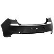 Rear Primed Bumper Cover CAPA Certified