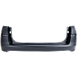 Rear, Upper Primed Bumper Cover