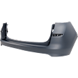 Rear, Upper Primed Bumper Cover CAPA Certified