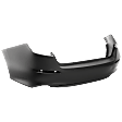 Rear Primed Bumper Cover, For Models without Parking Aid Sensor