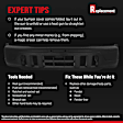 Rear, Lower Textured Bumper Cover CAPA Certified