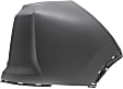 Rear, Passenger Side Bumper End, Primed Plastic