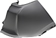 Rear, Passenger Side Bumper End, Primed Plastic
