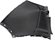 Rear, Passenger Side Bumper End, Primed Plastic