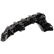 Rear, Passenger Side Bumper Bracket, Bumper Spacer