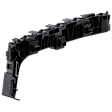 Rear, Driver Side Bumper Bracket, Bumper Spacer