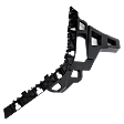 Rear, Passenger Side Bumper Bracket