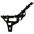 Rear, Passenger Side Bumper Bracket