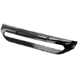 Rear Bumper Trim, Textured, For Models without Parking Aid Sensor, CAPA CERTIFIED