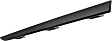 Rear, Passenger Side Bumper Trim, Textured Black