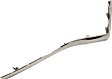 Rear, Driver Side Bumper Trim, Chrome