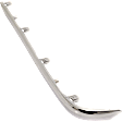 Rear, Driver Side Bumper Trim, Chrome, 6 Cyl., 3.5L Engine