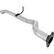Prebent Exhaust Pipe, Stainless Steel, 4 Cyl., 2.4L Engine