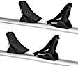 580 Canoe/Kayak Rack - Black, Side Loading